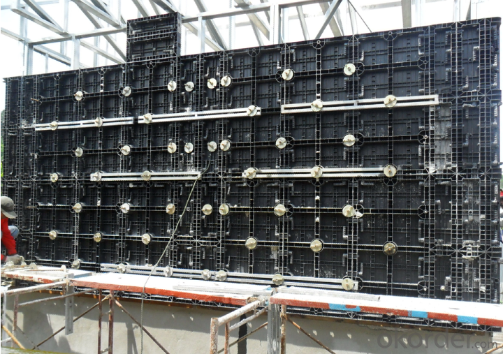 New Material Plastic Reusable Modular Formwork