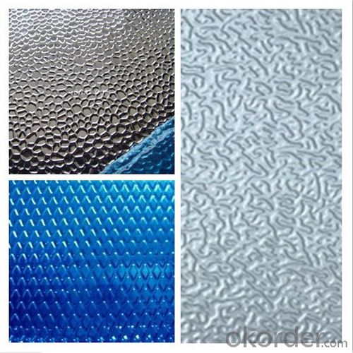 Color Coated Aluminum Embossed Sheet with High Quality