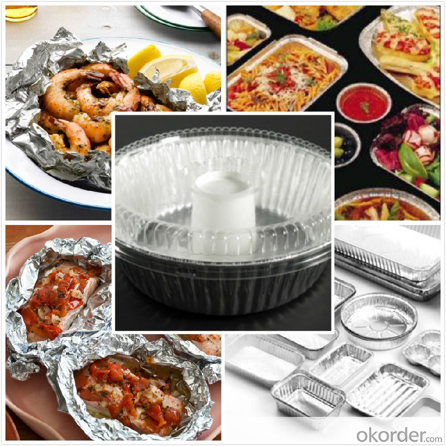 Household food aluminium foil for food packing tin foil paper for food packaging