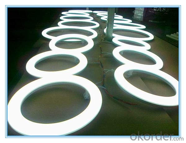 Rechargeable LED Circular Lighting Tube IP44 Round Shape