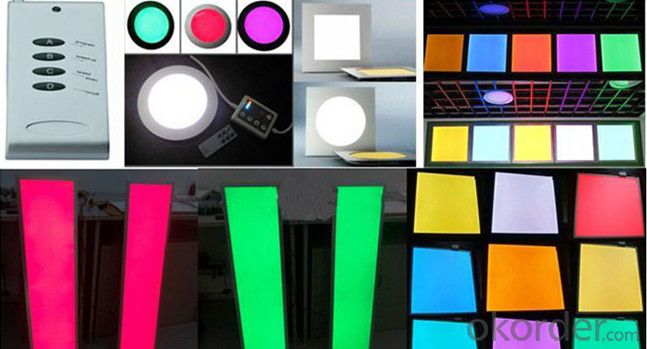 Colorful LED Panel Ultra Slim High Brightness 60x60 cm