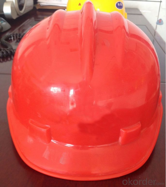 CE Certificate HDPE Or ABS Material Construction Safety Hat