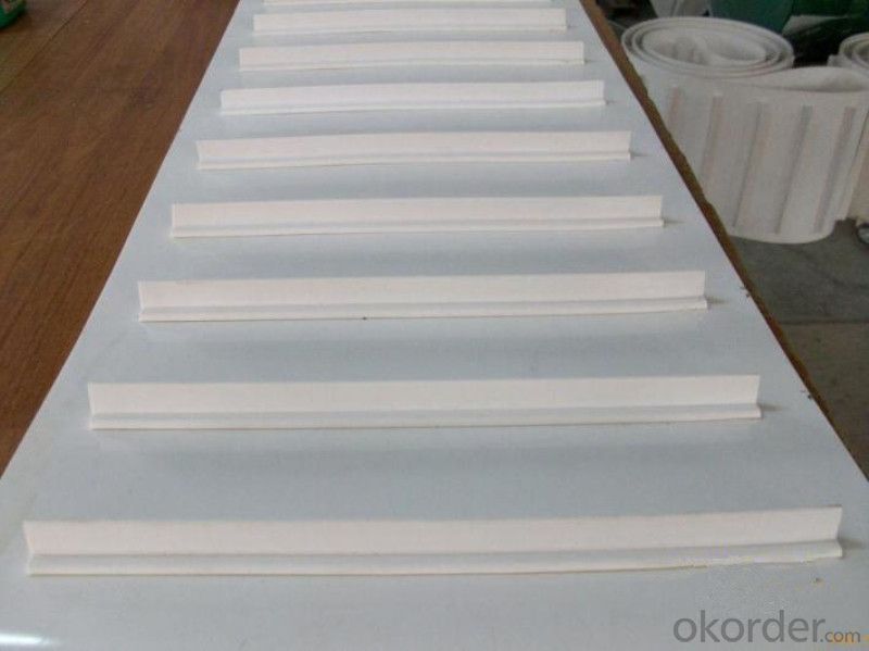 High Quality Food Approved White PU / PVC Conveyor Belts