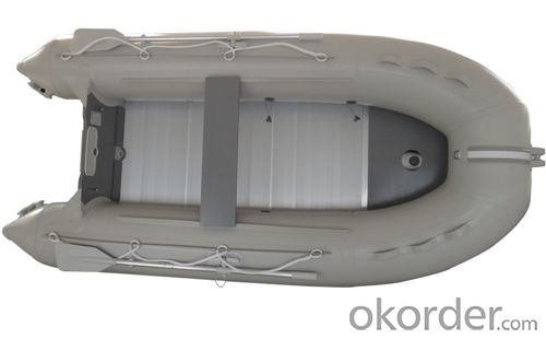 0.9mm PVC Inflatable Boat 320 with Aluminum Boat