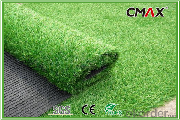 3/4" 50mm Height Football Grass with PE Monofilament yarn