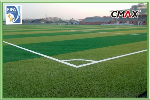 Football Artificial Grass Turf with PP net cloth backing Financial