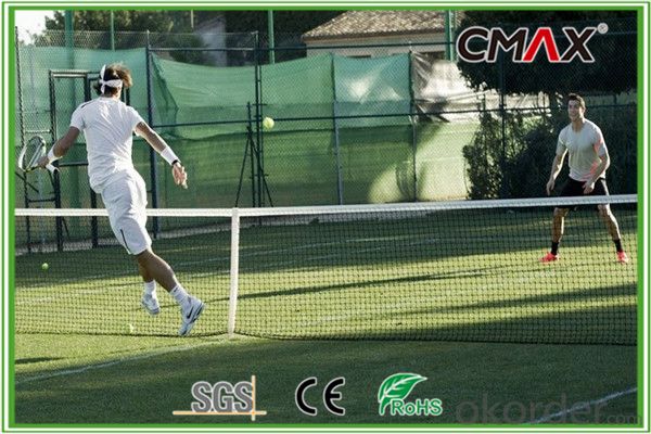 8800Dtex Tennis Court Grass with Dark Green 20mm