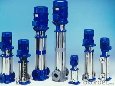 Vertical Multistage Centrifugal Pump Stainless Steel 304 Reasonable Price