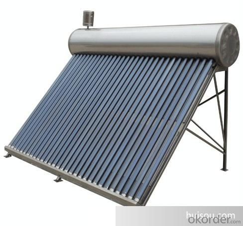 Pressurized Heat Pipe Solar Water Heater System New Designed