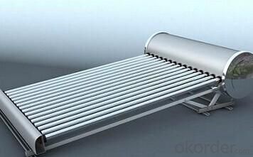 Non-Pressurized Heat Pipe Solar Water Heater System New Designed