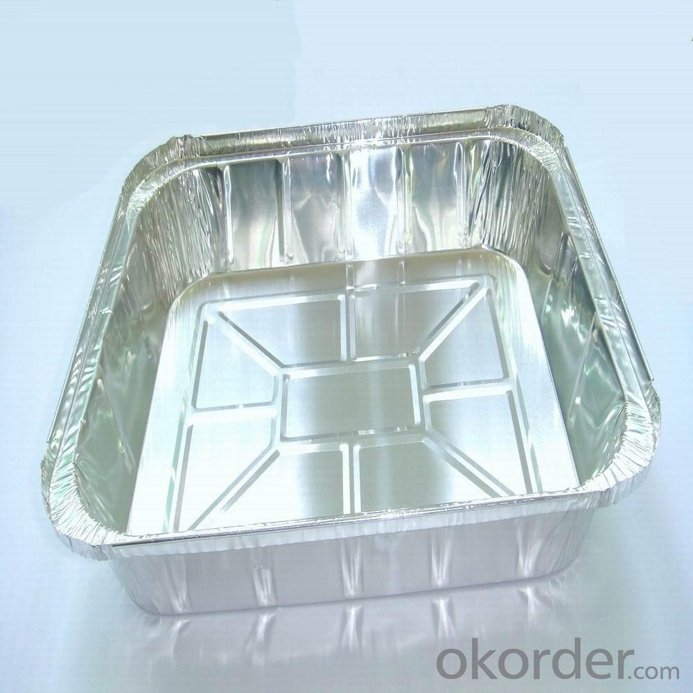 Coated aluminum foil for food container FOR 8011