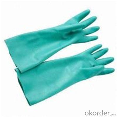 PVC Inner Split Double Palm  Work Glove from China