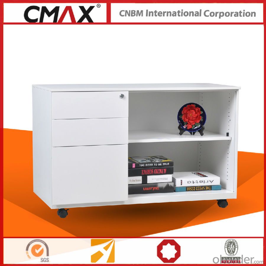 Office Steel Mobile Caddy Cabinet CMAX-OSR-BBF
