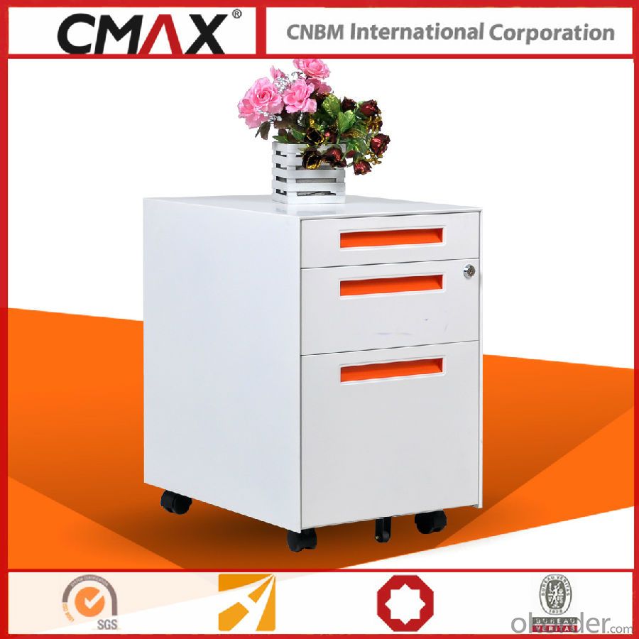 Office Steel Mobile Pedestal Cabinet CMAX-MPD-PBF