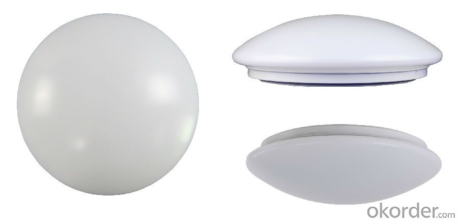 LED Ceiling Light 9W Oyster Round Classic design 250mm