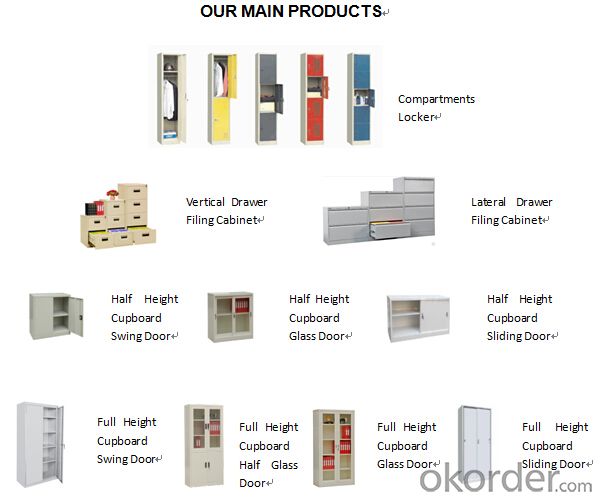 Steel Locker 4 Compartments Cmax-SL04-03