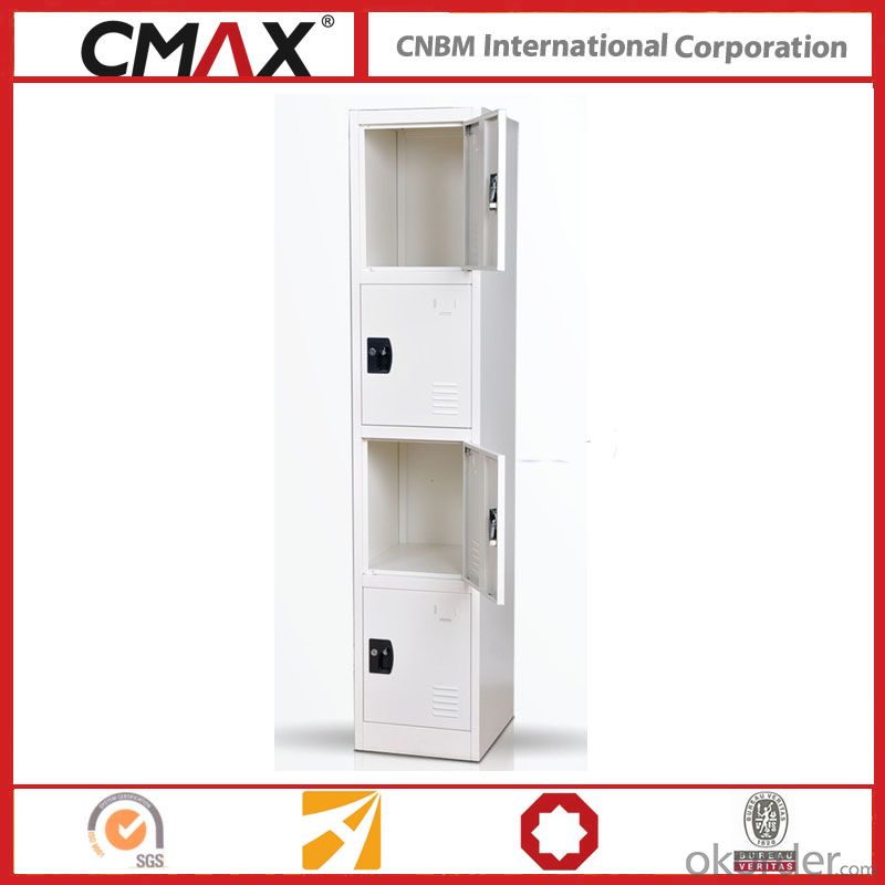 Steel Locker 4 Compartments Cmax-SL04-05