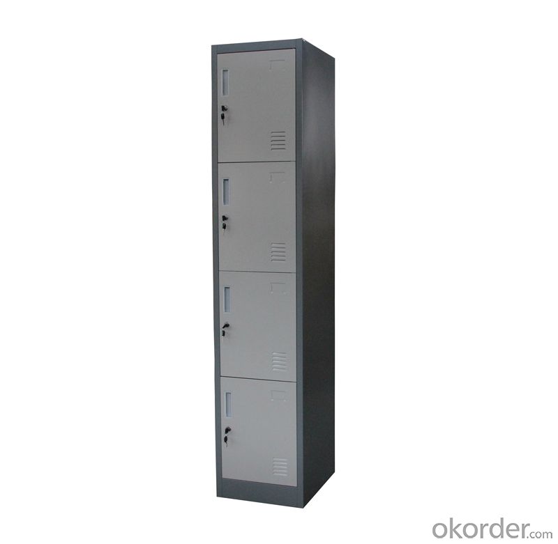 Steel Locker 4 Compartments Cmax-SL04-03