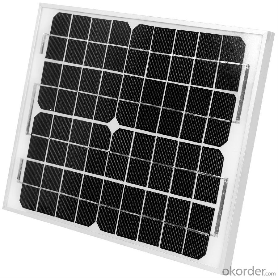 10W Mono Solar Panel Manufactured in China