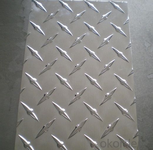 Five Bar Anti-slip Bus Aluminum Tread Plate Manufacturer