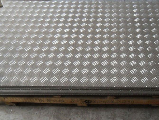 Five Bar Anti-slip Bus Aluminum Tread Plate Manufacturer