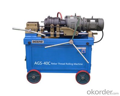 ScrewThread Rolling Machine for Rebar Model AGS-40X
