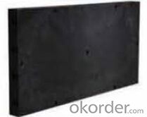 Black Plastic Modular Concrete Wall Formwork Panel for Straight Wall