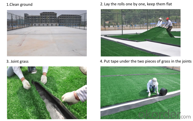 Track and Field Artificial Turf for Kindergarden