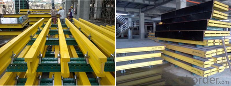H20 Timber Beam Formwork for Straight Concrete Wall in China