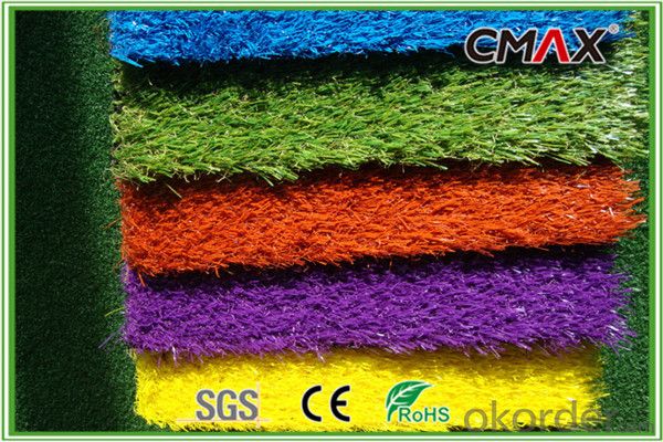 Artificial Grass Colorful for Kindergarten Childcare Center