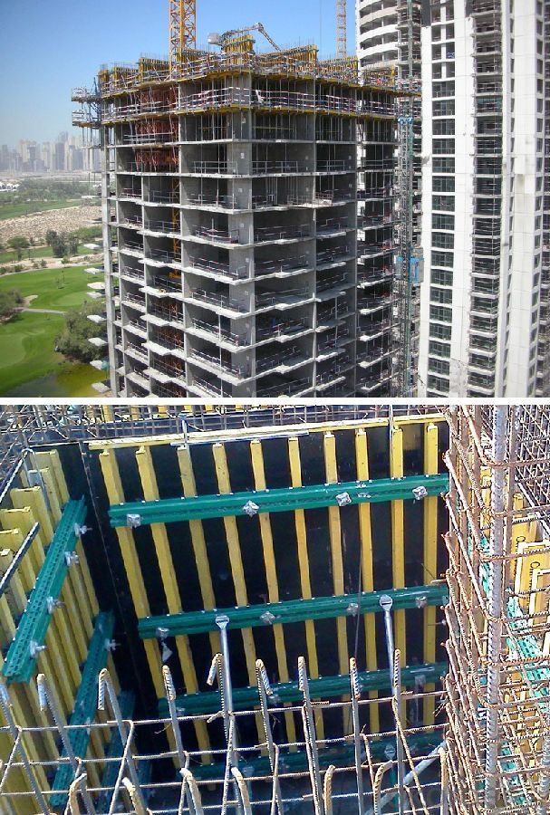 H20 Timber Beam Formwork for Straight Concrete Wall in China