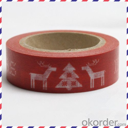Colorfull Rice Paper Tape for Gift Packing Wholesale