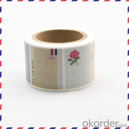 Colorfull Rice Paper Tape for Gift Packing Wholesale