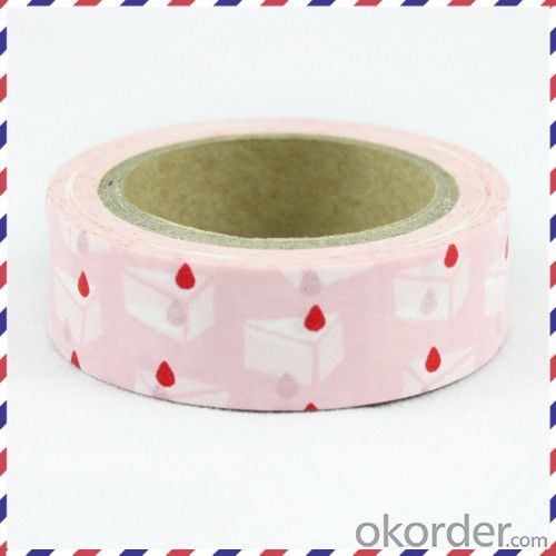 Rice Paper Adhesive Tape Exported on Discount with High Quality