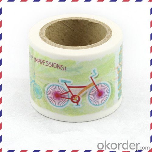 Masking Tape/Rice Paper Tape with Desigh