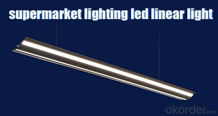 Led Pendant Linear Light 40W for supermarket lighting