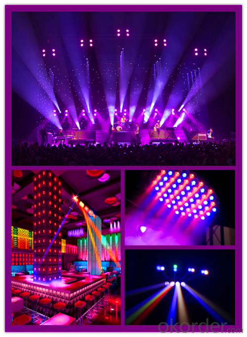 led wash moving head stage lighting professional RGBWA+UV 36x18w 6in1 zoom
