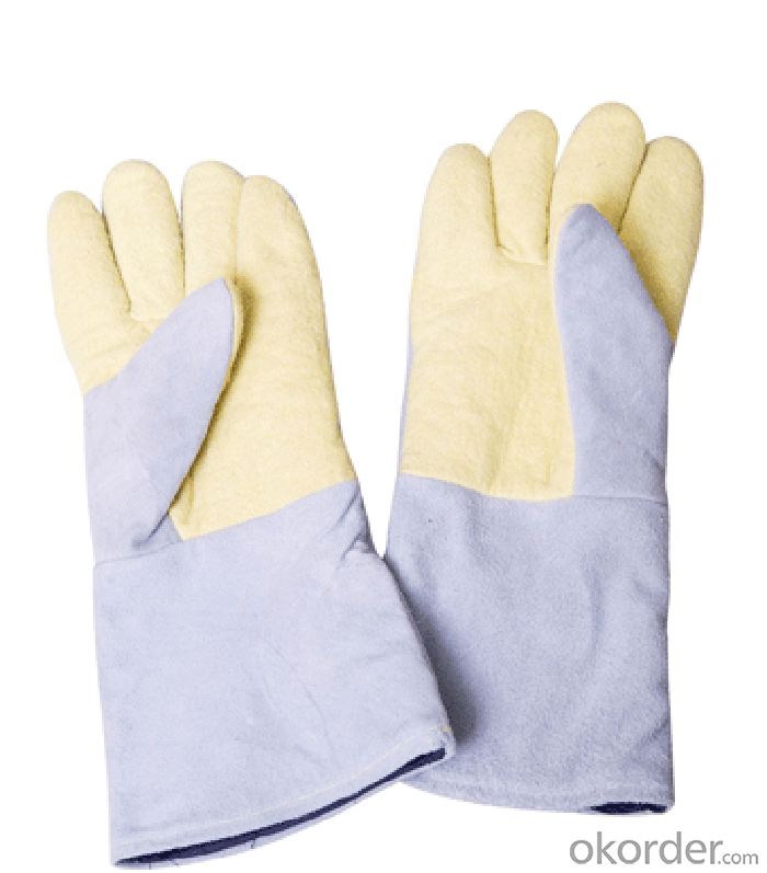low temperature resistant Leather Cryogenic Gloves