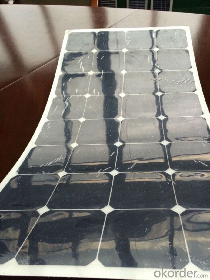 200W Semi-Flexible Solar Panel from China