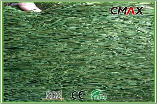 Football Field 50mm Height Straight/Curly Yarn Artificial Grass