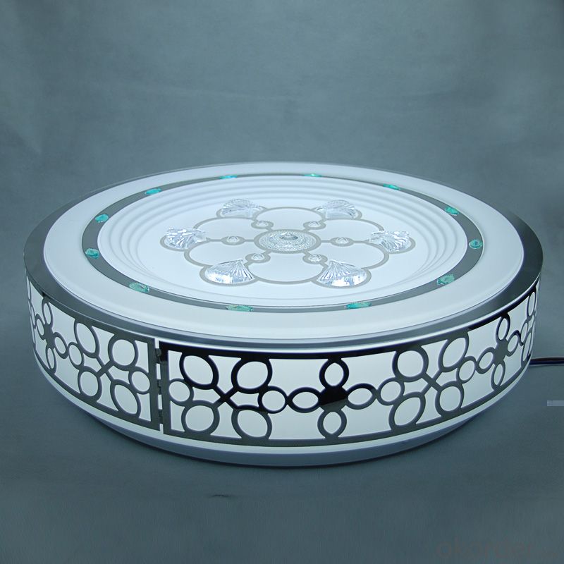 LED round lace ceiling lamp in bedroom and living room