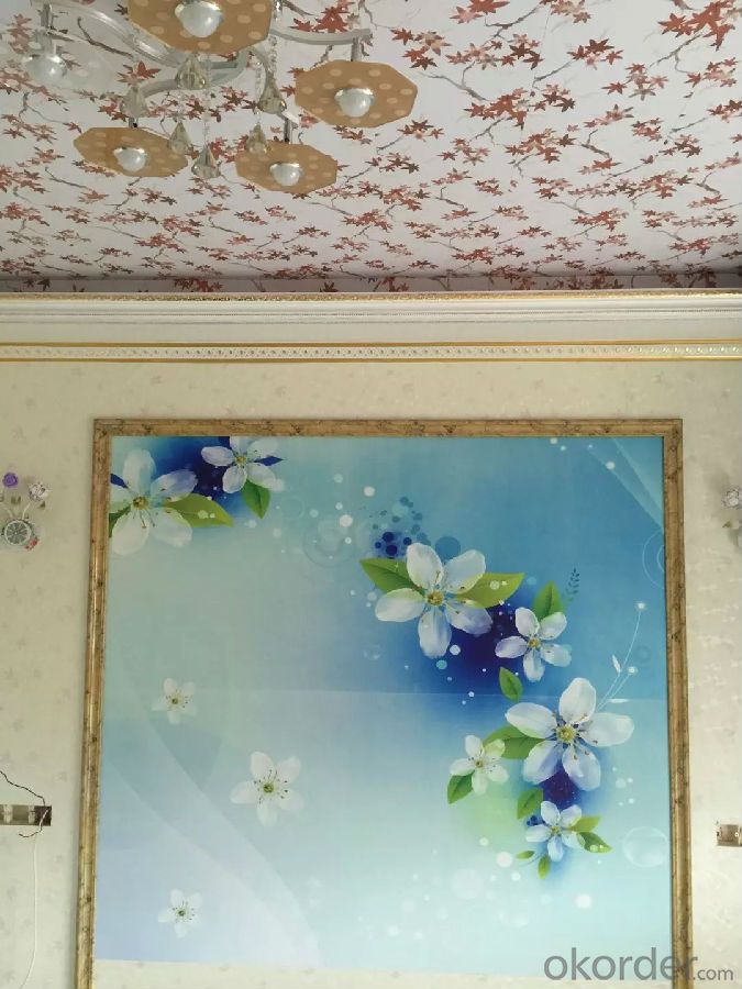 Integrated Wall Covering For Decorative Wall