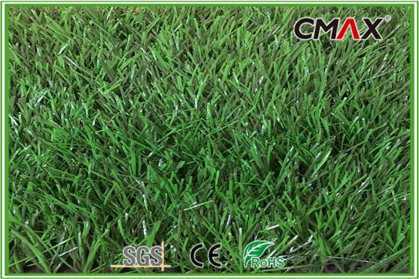 Bicolour Synthetic Grass for Indoor Futsal Court Fire Resistant