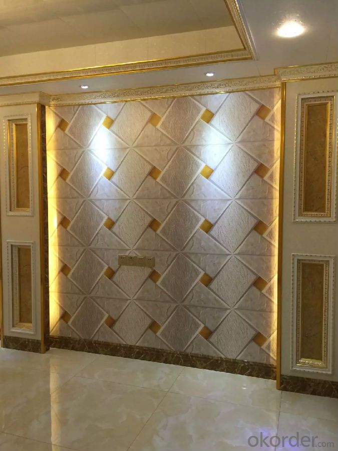 Sandwich Wall Covering For Interior Wall Decoration