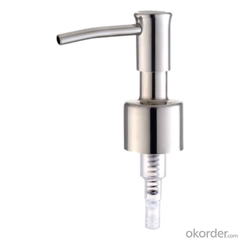 Stainless Steel Lotion Pump with 24/410 28/400 28/410 MZ-08
