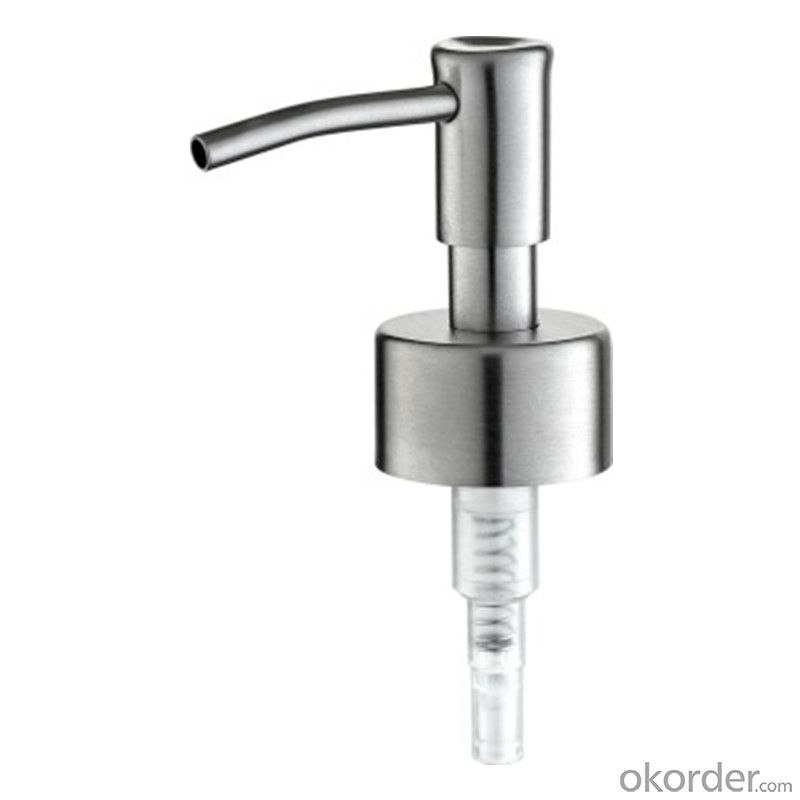 Stainless Steel Lotion Pump with 24/410 28/400 28/410 MZ-08