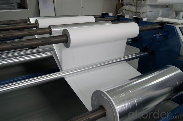 Cryogenic Insulation Paper with Aluminum Foil One Layer