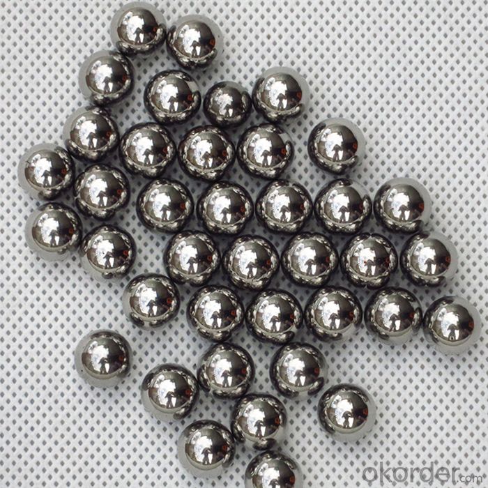 AISI304 Steel Shot 6mm G100 Nail Polish Stainless Steel Ball 