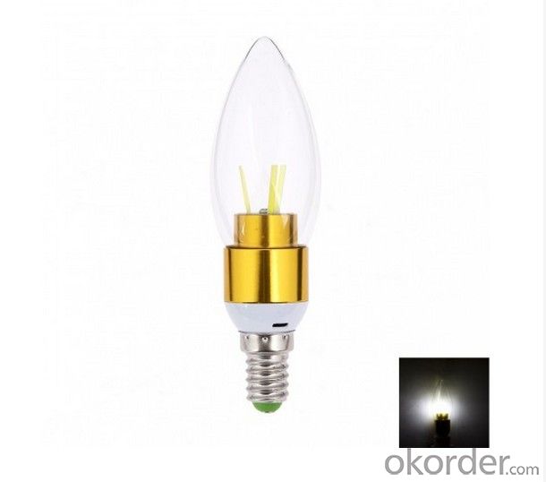 LED FILAMENT CANDLE LAMP BULB 4W NEW DEVELOPMENT