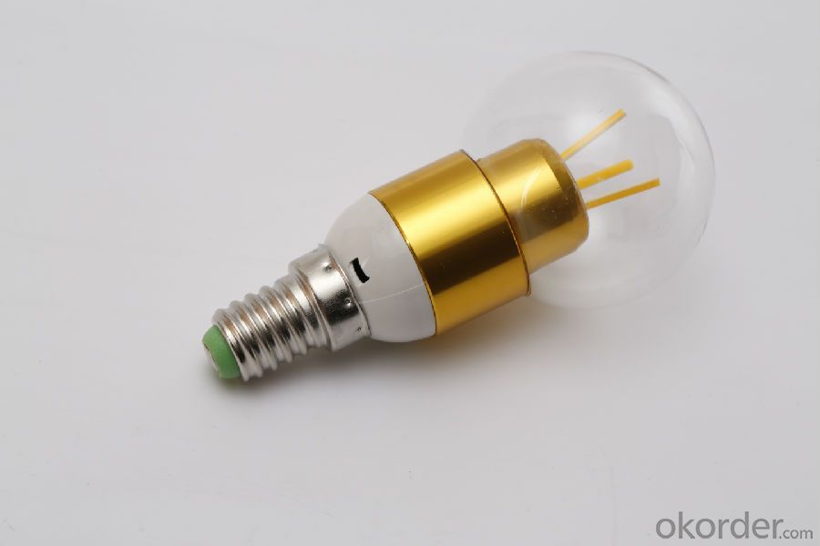 LED FILAMENT LAMP BULB DIMMABLE 4W B TYPE NEW DEVELOPMENT